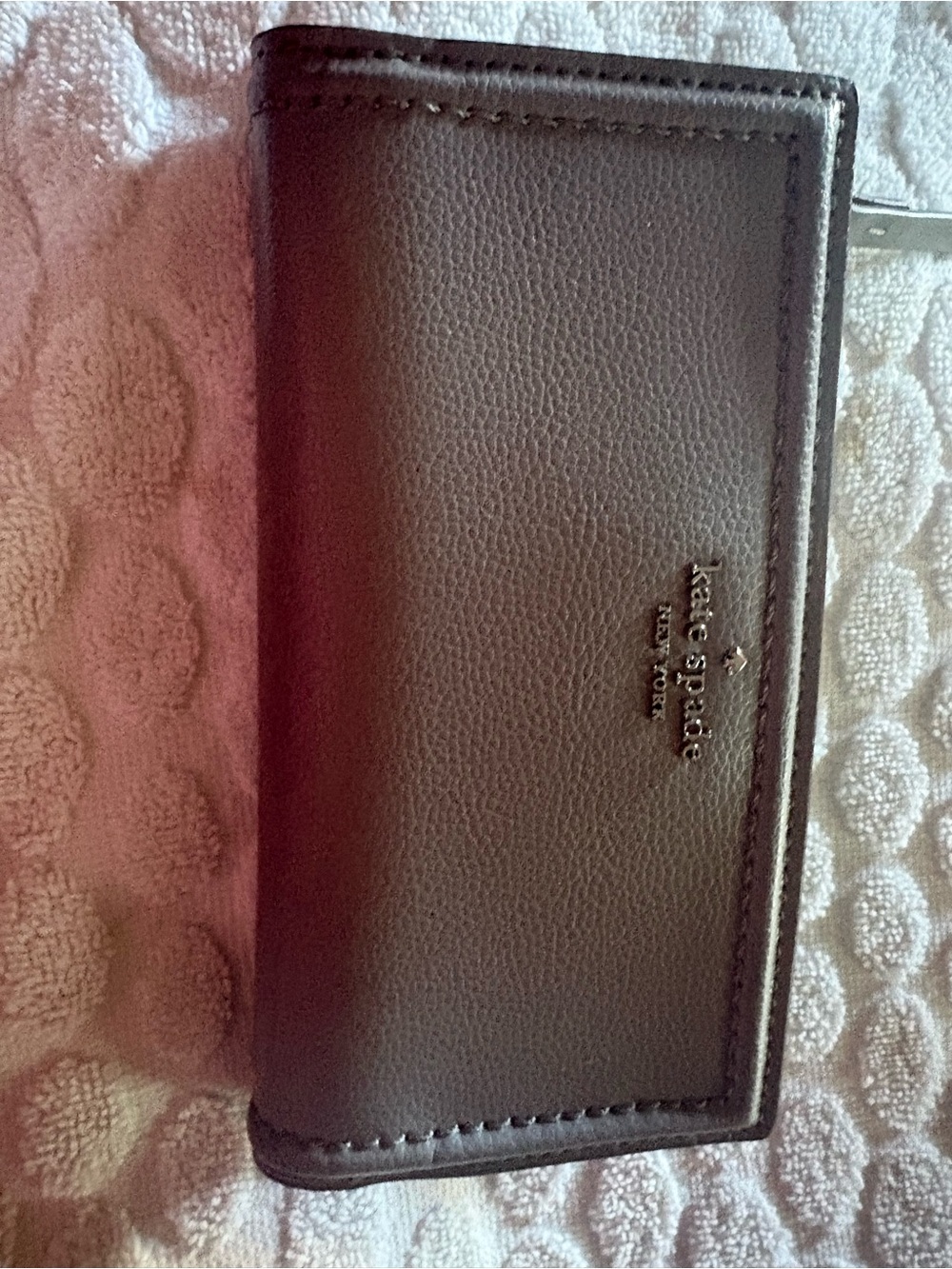 kate spade taupe  NWTWallet